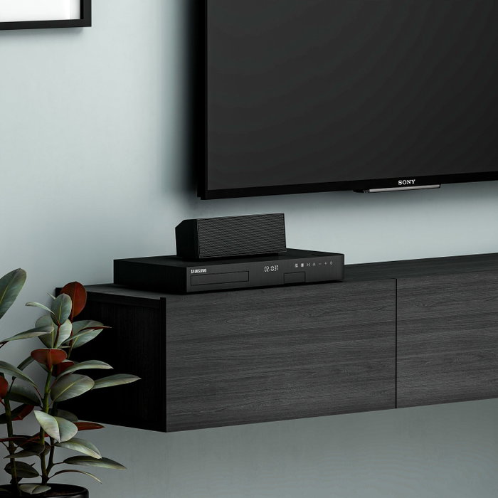 Hanah Home Soporte para TV Terra Negro Hanah Home Soporte para TV Terra Negro